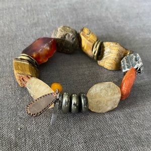 Silpada Retired Heatwave Stretch Bracelet